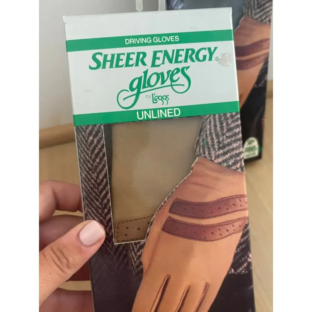 Lot of 2 Vintage L'eggs Sheer Energy Driving Gloves – New Old Stock